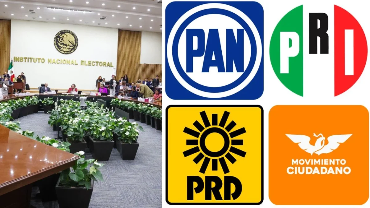 INE impone multas por 32 millones de pesos a partidos por irregularidades fiscales