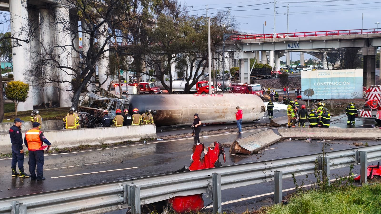 Explosión e incendio en Iztapalapa: saldo de 57 lesionados y caos vial