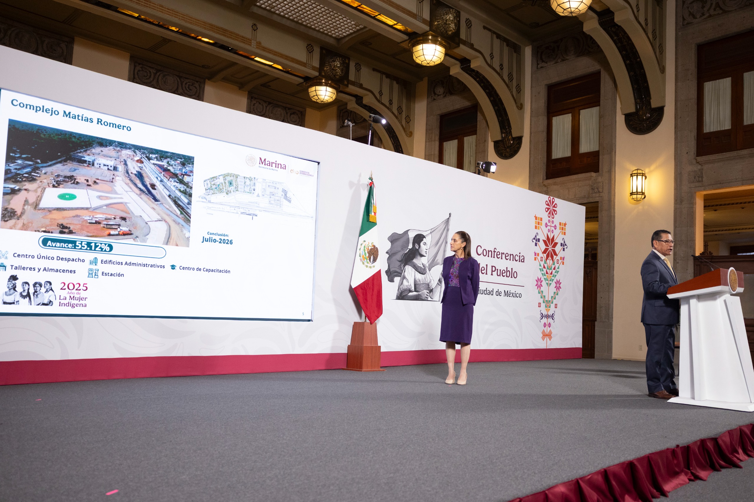 Tren interoceánico se consolida: línea k tiene un avance del 87.68%