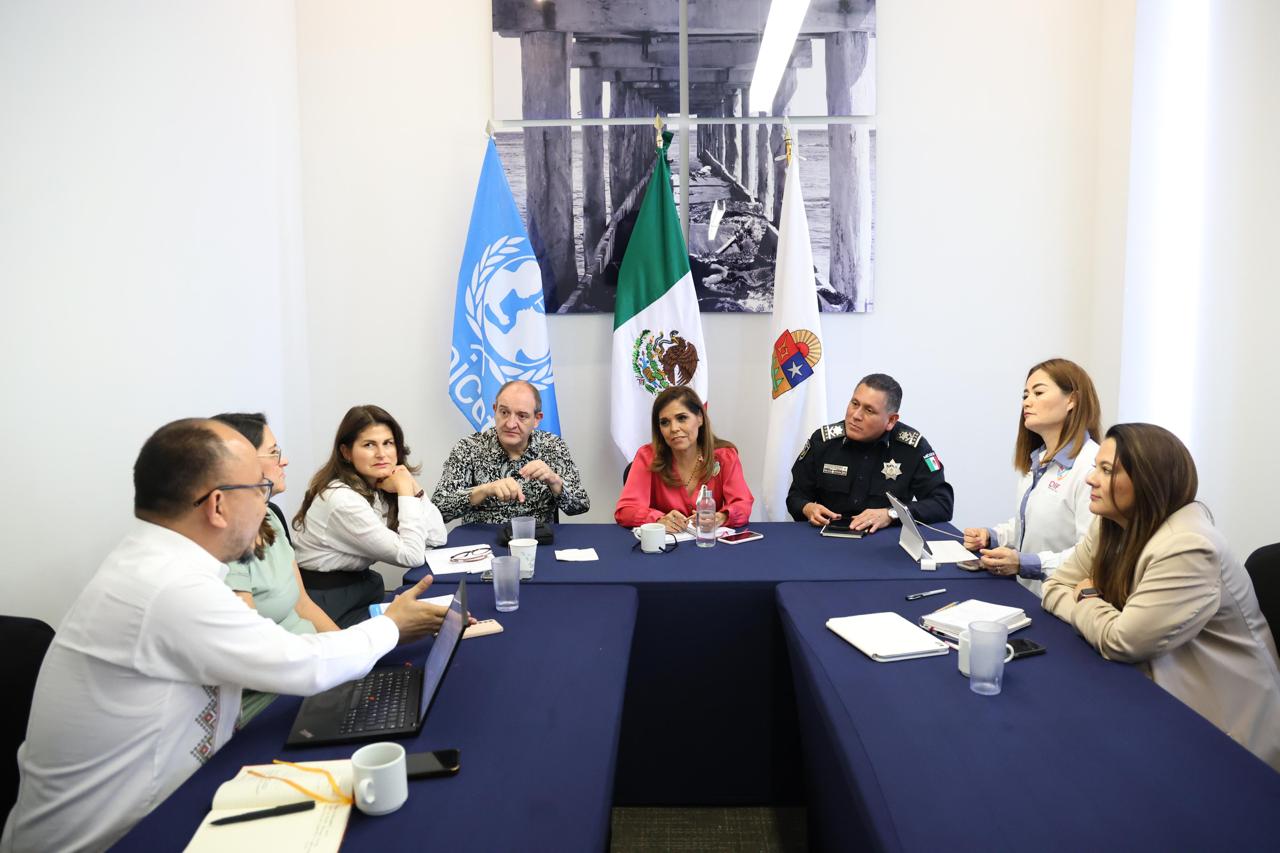 Quintana Roo y UNICEF articulan programas para reforzar la atención y protección de niñas, niños y adolescentes