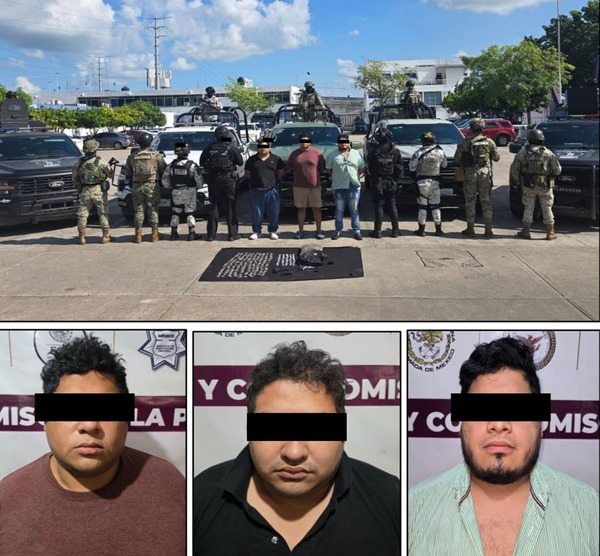 Acciones de seguridad el fin de semana en Tabasco dejan 18 detenidos