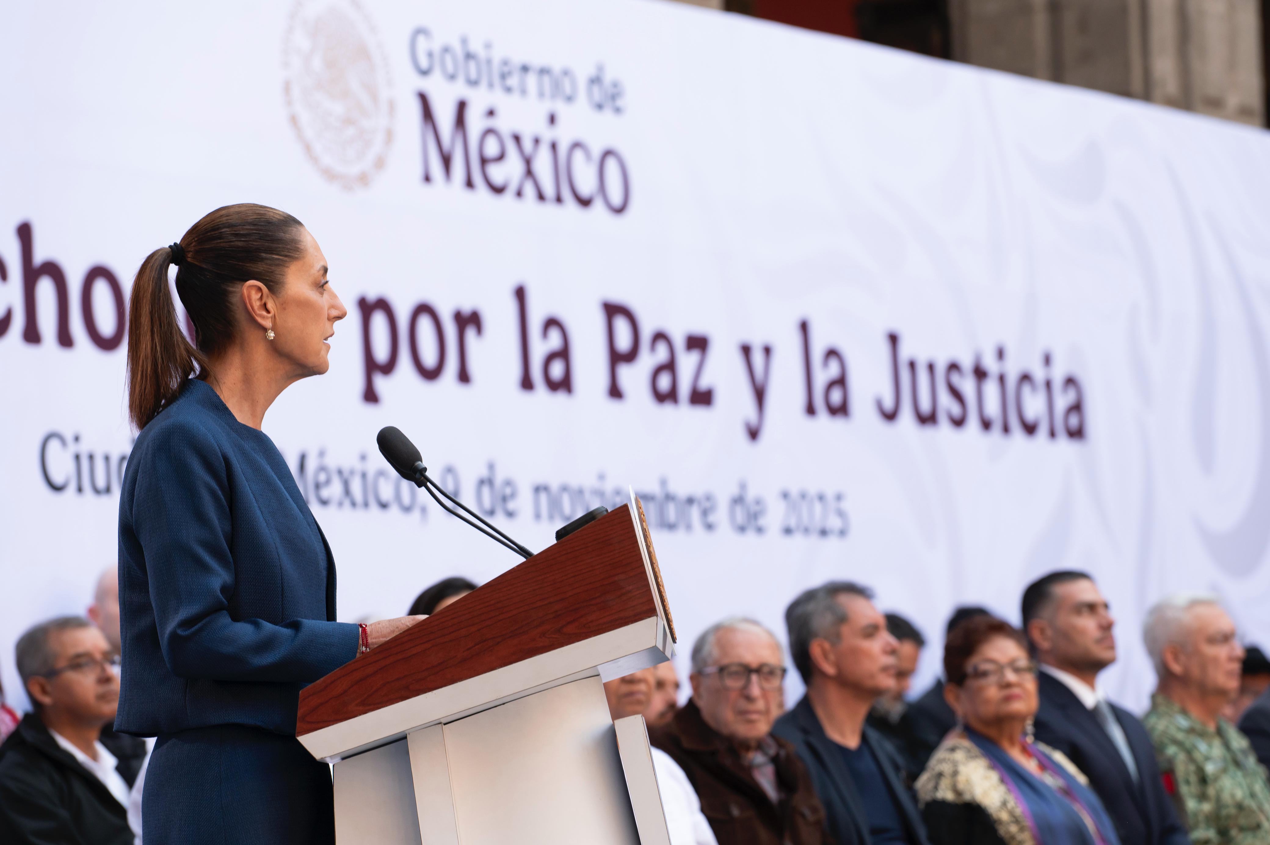 Claudia Sheinbaum presenta el Plan Michoacán por la Paz y la Justicia con 12 ejes