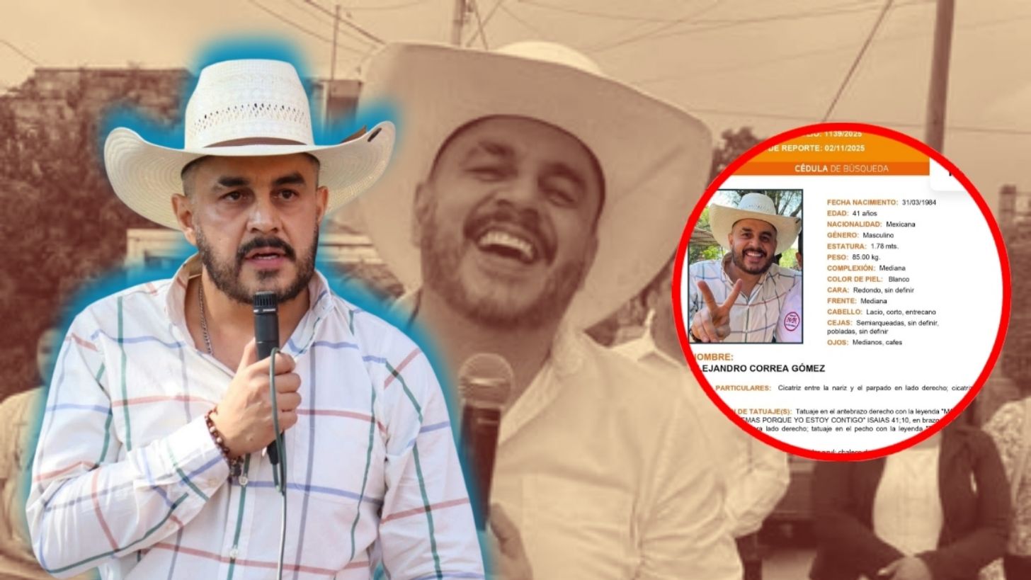 Reportan desaparición de Alejandro Correa Gómez, exalcalde de Zinapécuaro