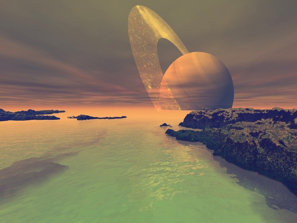 Titán, la luna de Saturno, tiene agua bajo el hielo