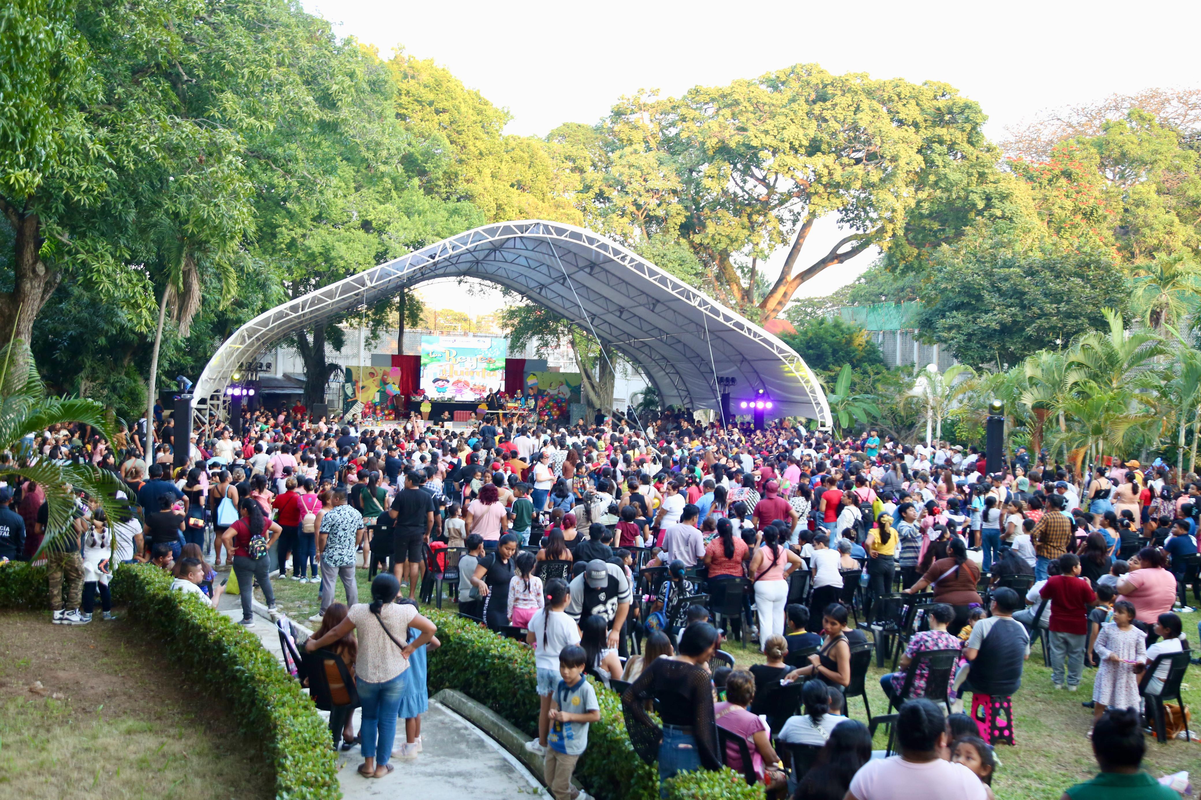 Multitudinario cierre del “Día de Reyes en la Quinta”