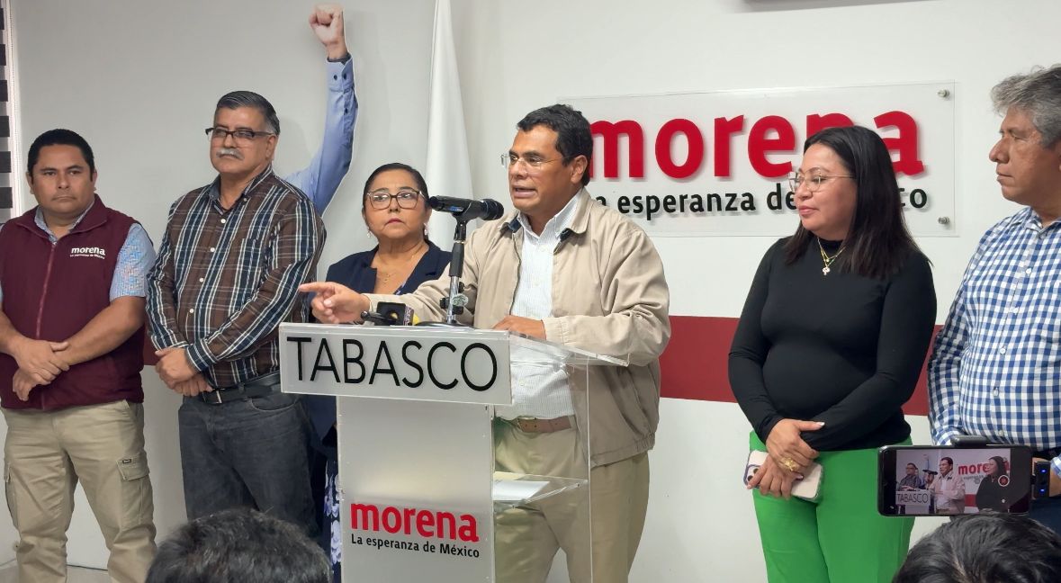 Morena Tabasco califica de oportunismo político iniciativa del PRD