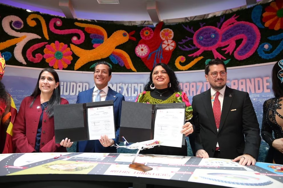 CDMX y Aeroméxico acuerdan impulsar promoción turística en 2026