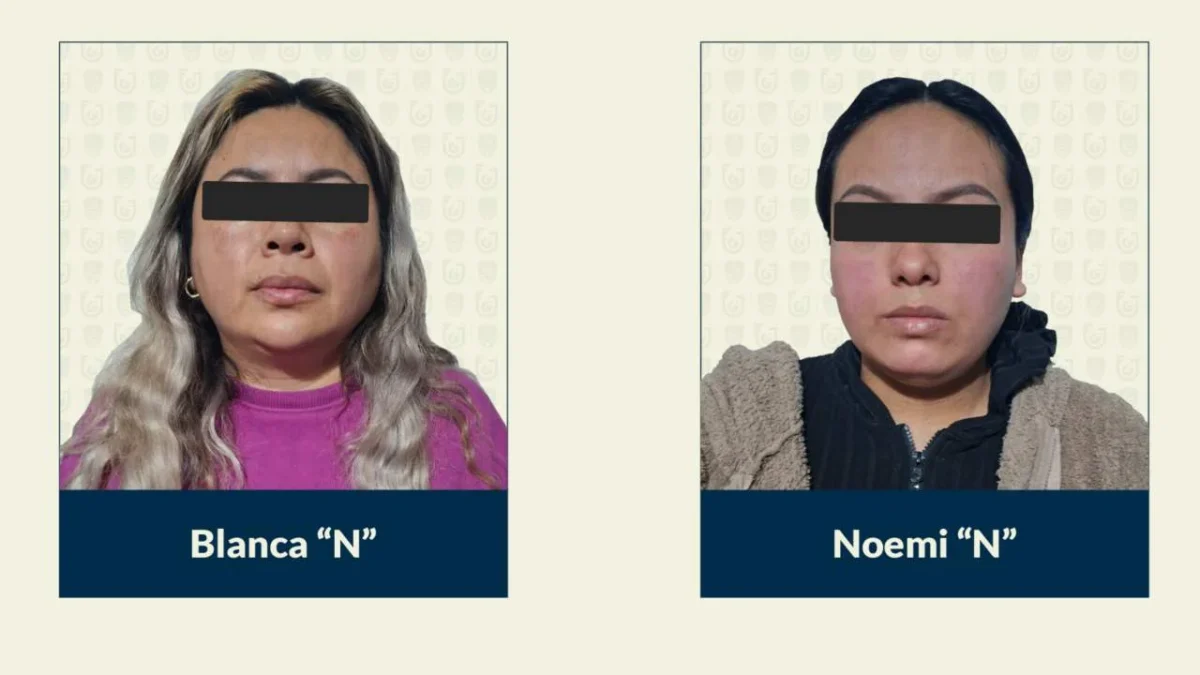 Detienen a dos mujeres vinculadas al Cártel Nuevo Imperio en Miguel Hidalgo