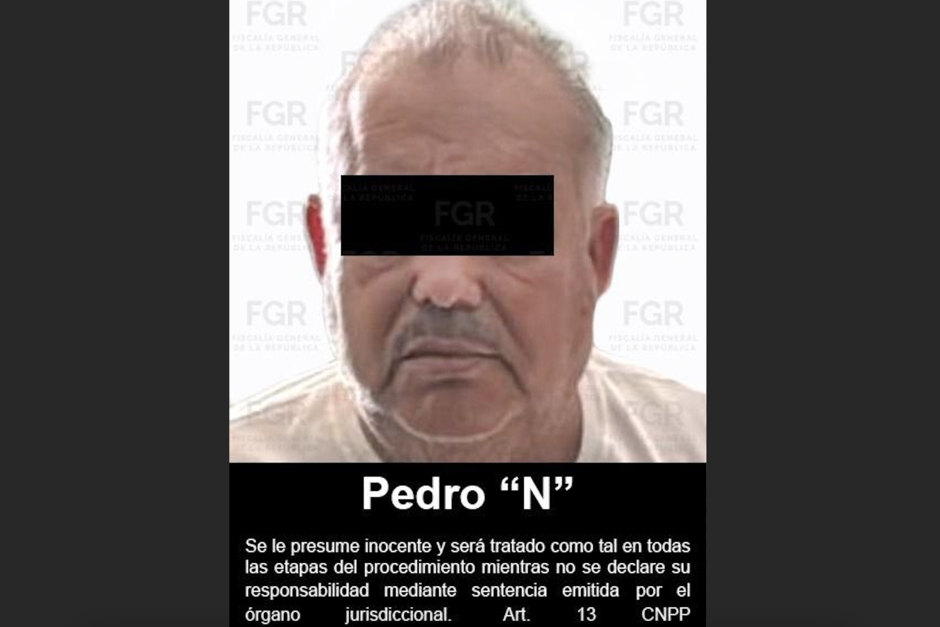 Dan prisión preventiva al ‘Sagitario’, señalado por narcoterrorismo en EE.UU.