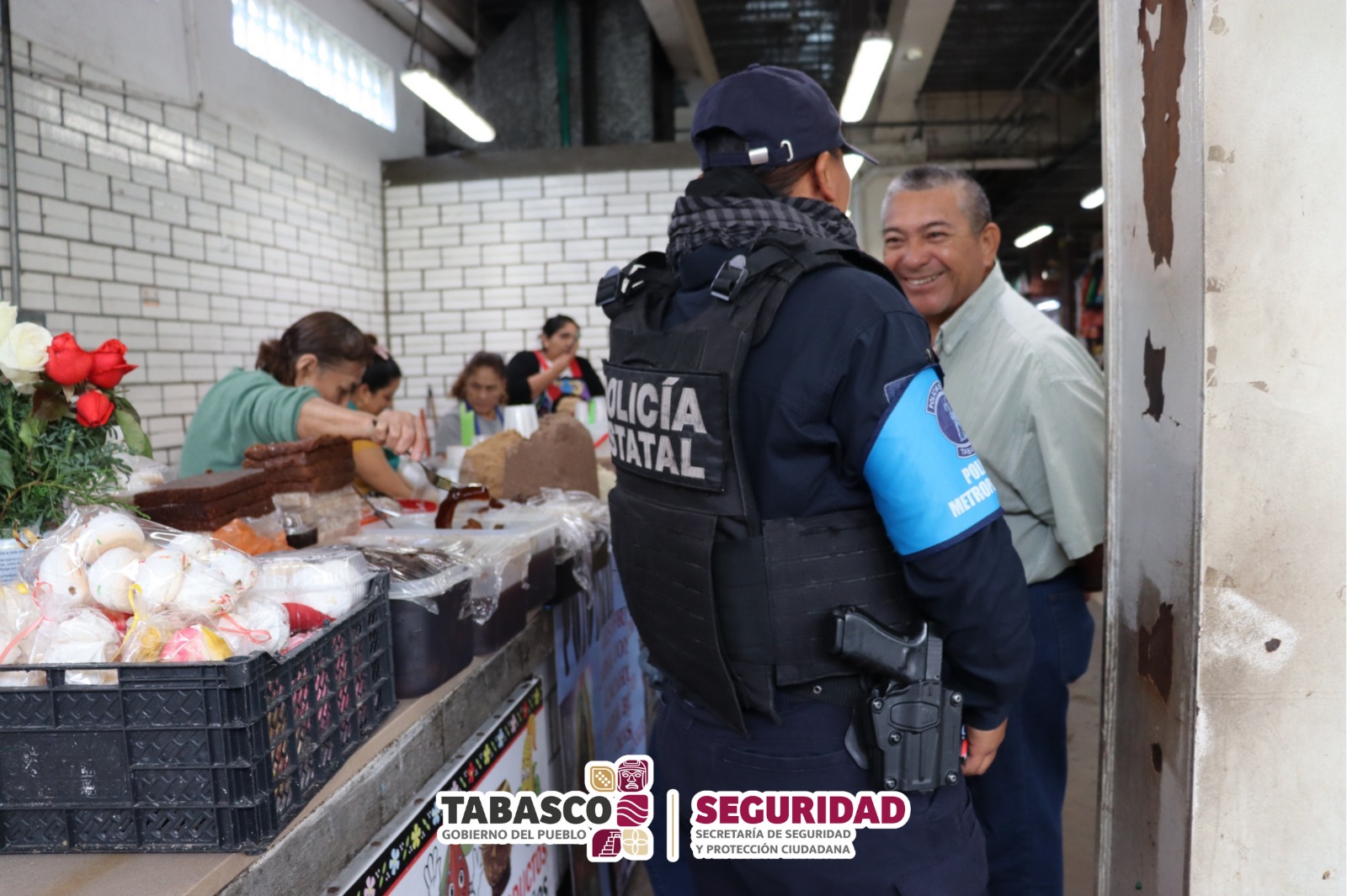 Refuerza Policía Metropolitana acciones de proximidad social en Villahermosa