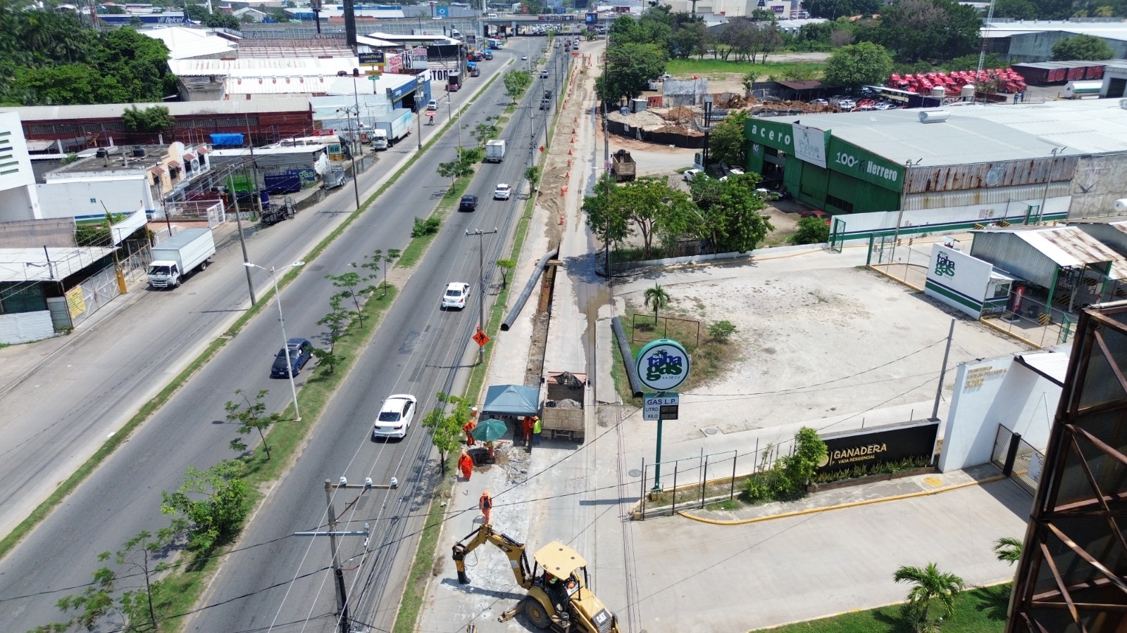 Refuerzan infraestructura de agua potable en Villahermosa