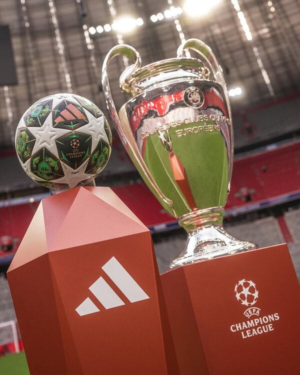 Nike busca quitarle a Adidas el balón de la Champions
