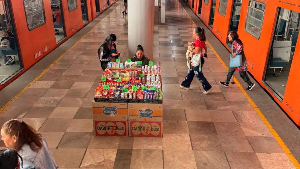 Metro y ambulantes acuerdan reordenamiento en Línea B
