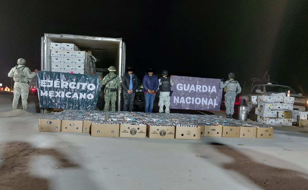 Aseguran alrededor de dos toneladas de cocaína en Sonora