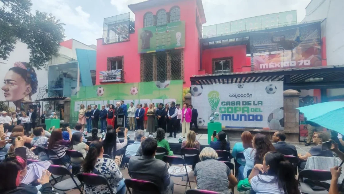 Coyoacán inaugura la Casa de la Copa del Mundo rumbo al Mundial 2026