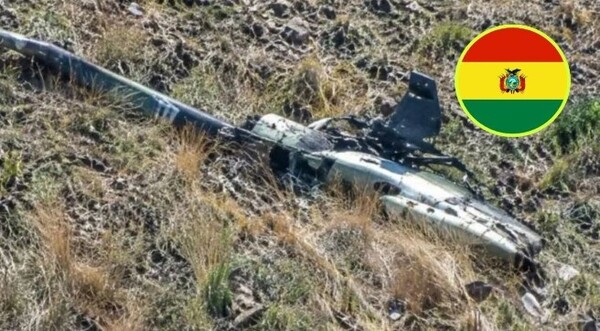 Mueren seis personas tras desplome de aeronave militar en Bolivia