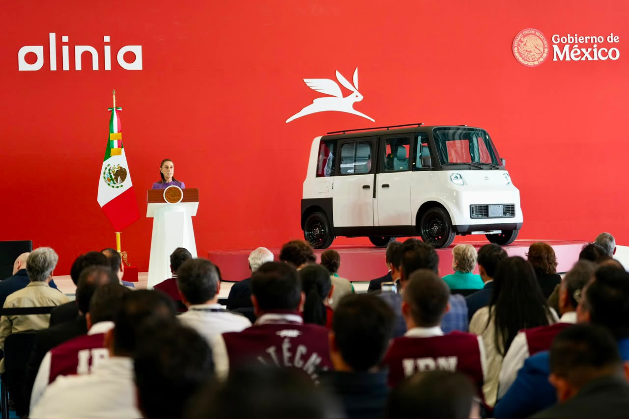 México presenta Olinia 1: el vehículo eléctrico nacional