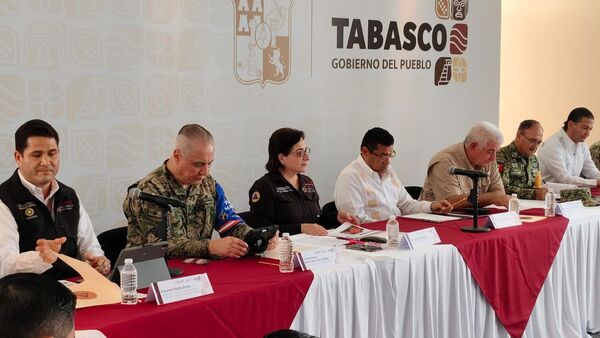 Refuerzan acciones preventivas por lluvias en Tabasco