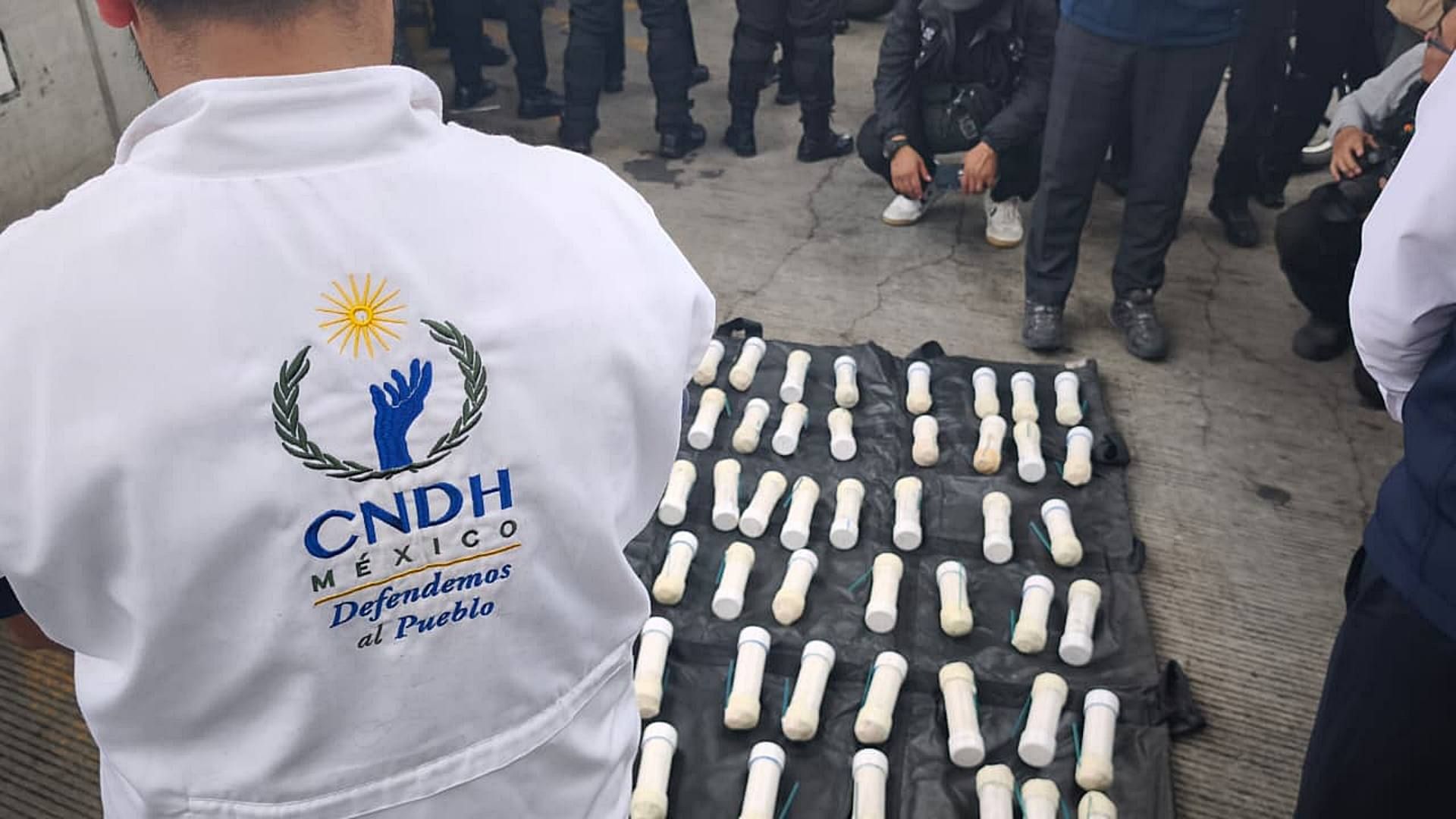 Aseguran 59 explosivos de presuntos manifestantes en la México-Cuernavaca
