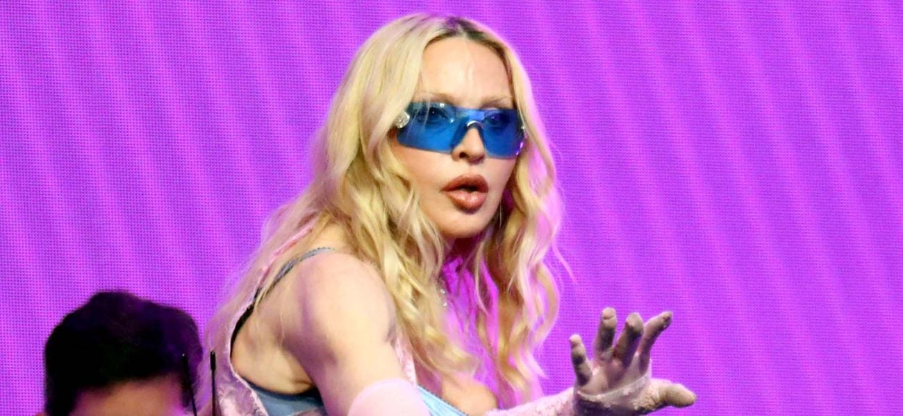 Madonna sorprendió con un recital improvisado en Times Square