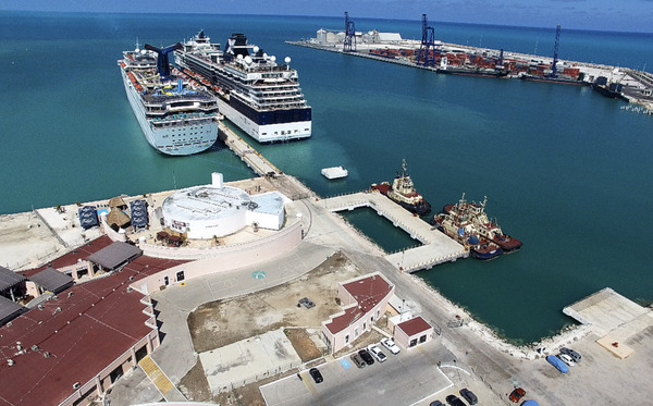 Crecen pasajeros de cruceros en Progreso
