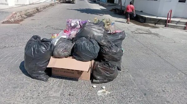 Basura se acumula en colonias de Tuxtla Gutiérrez