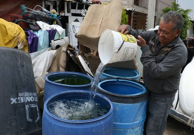 Colonias de CDMX registran cortes de agua en julio