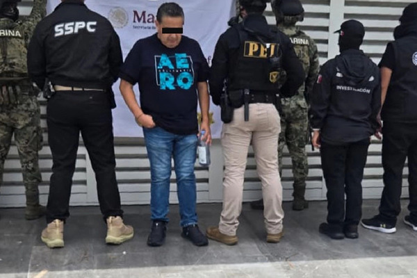 Capturan en Yucatán a presunto operador financiero del Cártel del Noreste