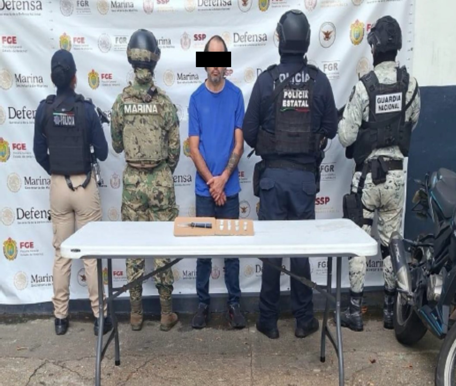 Gabinete de Seguridad reporta detenciones y aseguramientos en cinco estados