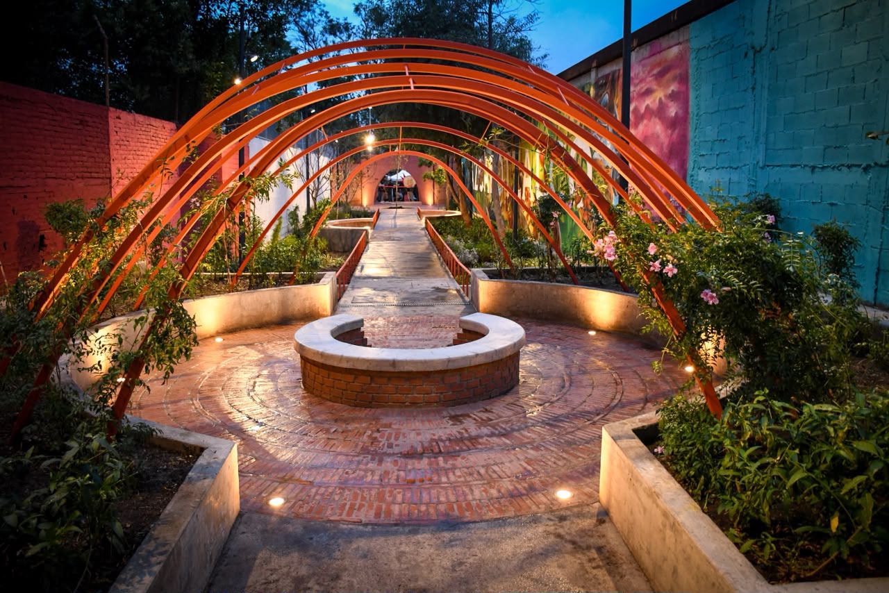 Nancy Núñez inaugura el Jardín Rafael Buelna en Azcapotzalco