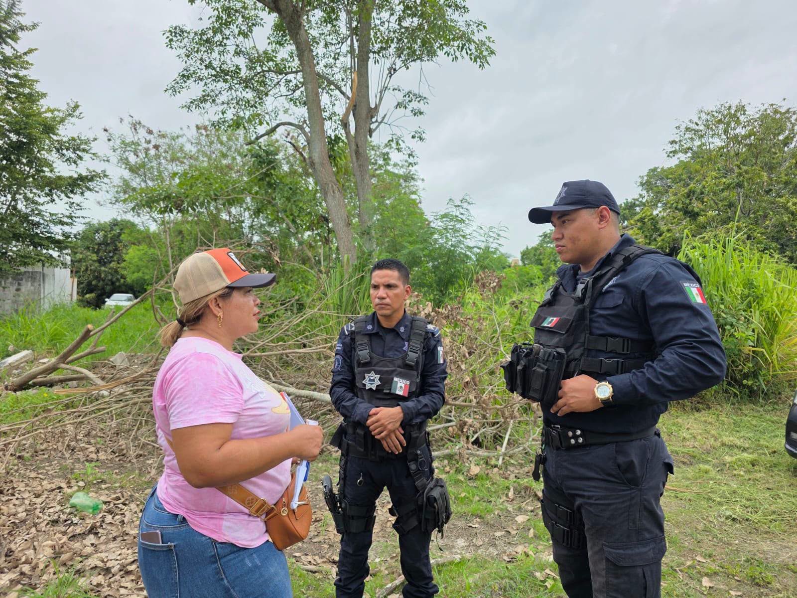 Refuerza SSPC proximidad social en colonias de Villahermosa