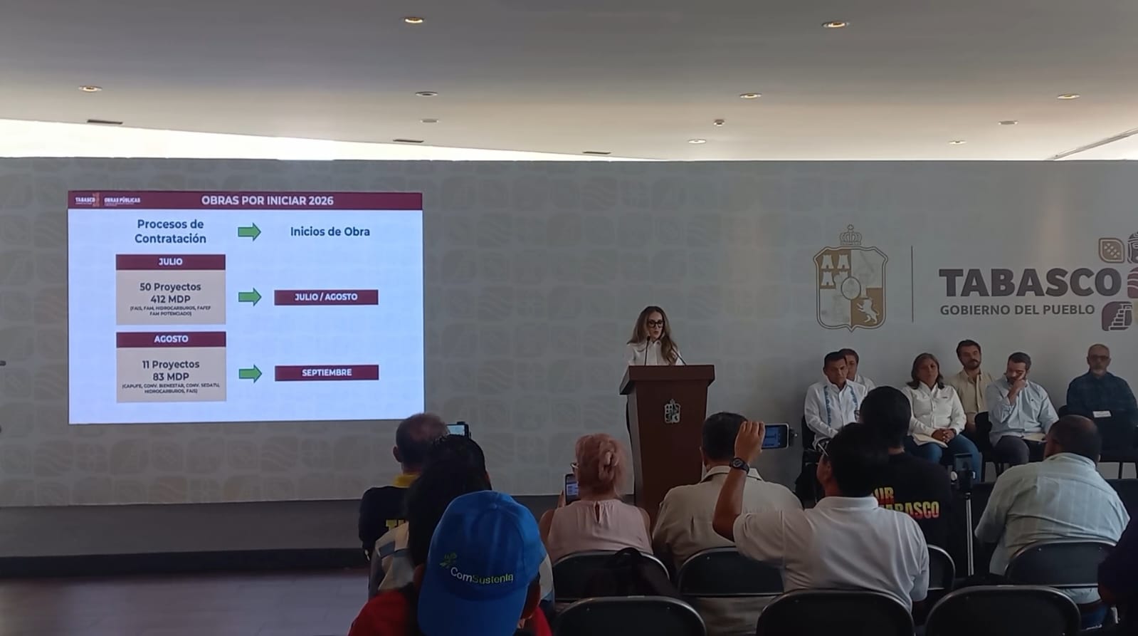 SOTOP anuncia 61 obras con inversión de 495 mdp en Tabasco