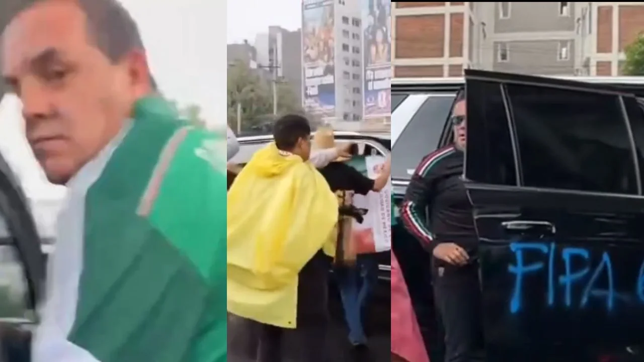 Vandalizan camioneta de Cuauhtémoc Blanco en CDMX