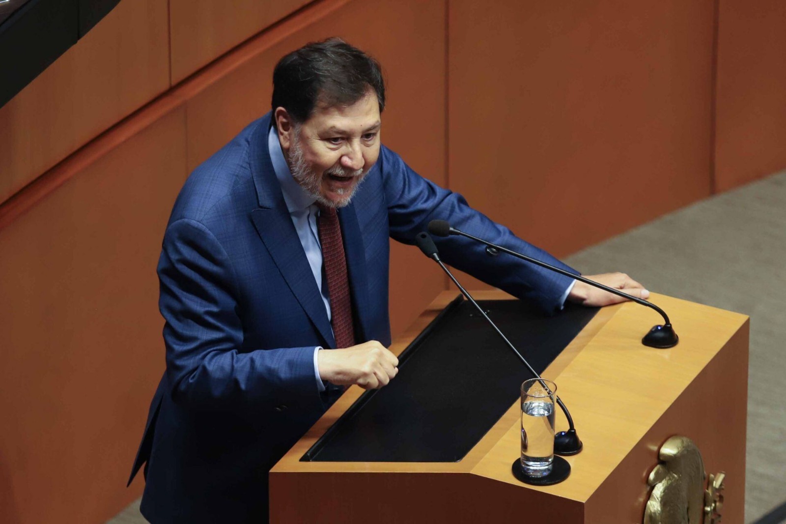 Noroña impugnará sanción por violencia de género a Grecia Quiroz