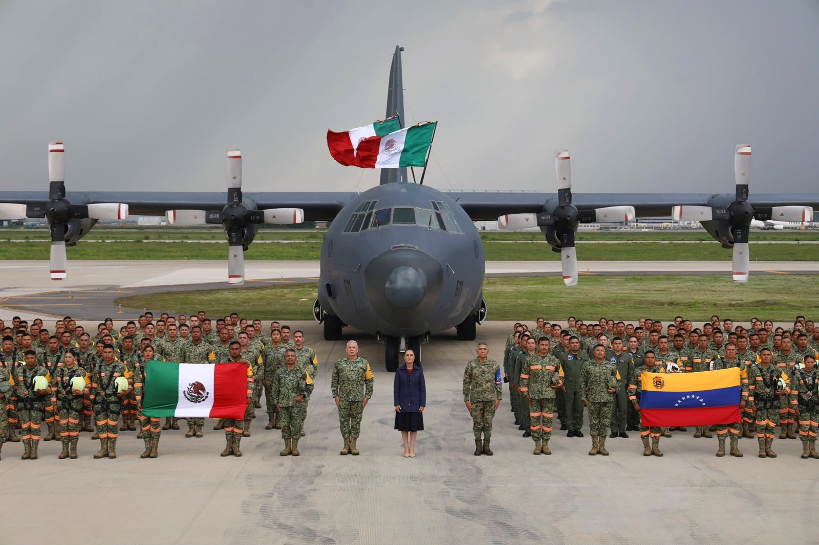 México reconoce la misión humanitaria del Agrupamiento “Yumare” tras su regreso de Venezuela
