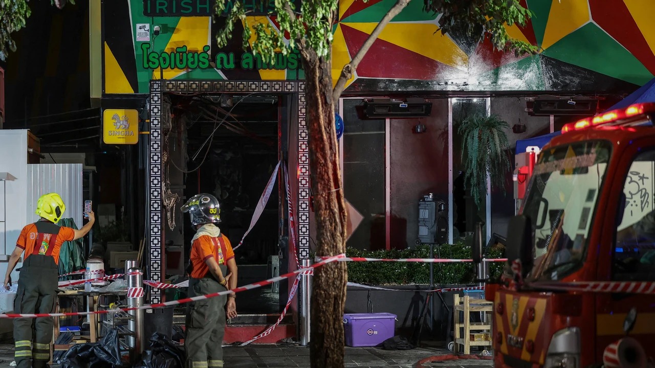 Un incendio en un bar de Bangkok deja al menos 27 muertos y 35 heridos