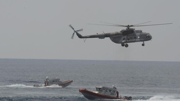 Buscan por mar y aire a dos pescadores desaparecidos en Chiapas