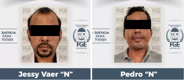 Caen dos acusados de robar pertenencias de fallecidos en Cancún