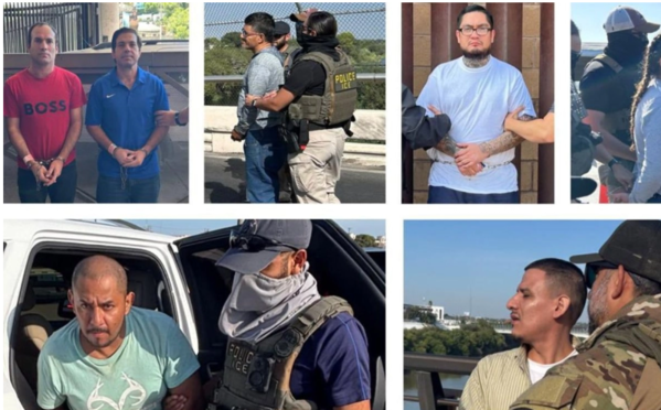 EU entrega a México a 10 fugitivos buscados por secuestro y narcotráfico