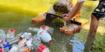 Jóvenes chiapanecos crean robot para limpiar ríos y lagunas
