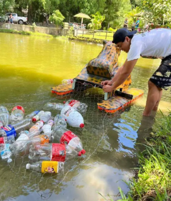 Jóvenes chiapanecos crean robot para limpiar ríos y lagunas