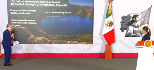 Sheinbaum presenta iniciativa para renovar la Ley Ambiental después de 40 años