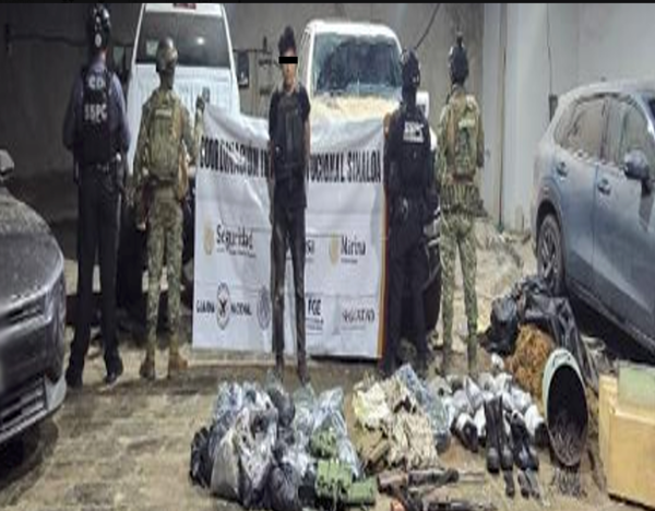 Gabinete de Seguridad despliega operativos en nueve estados; hay detenidos, armas y drogas aseguradas