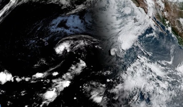 Lala se debilita a tormenta tropical tras pasar por Hawái