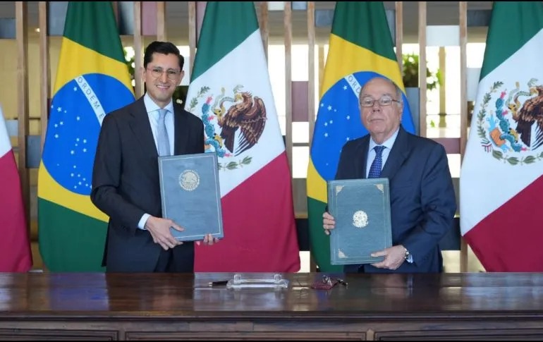 Acuerdo Pemex-Petrobras ya está en fase de ejecución, señala canciller Velasco