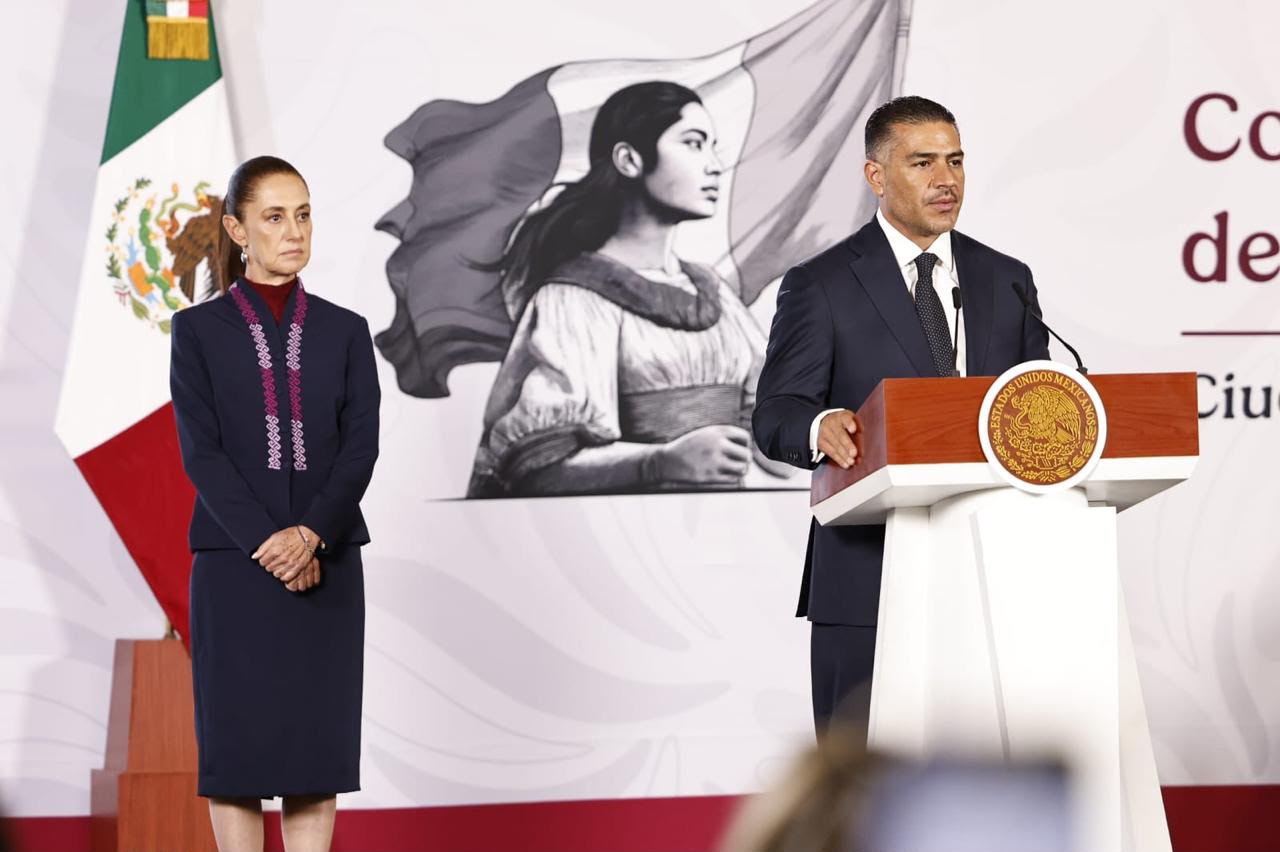 Homicidios bajan 51% en México; Sheinbaum fija nueva meta y refuerza seguridad en carreteras
