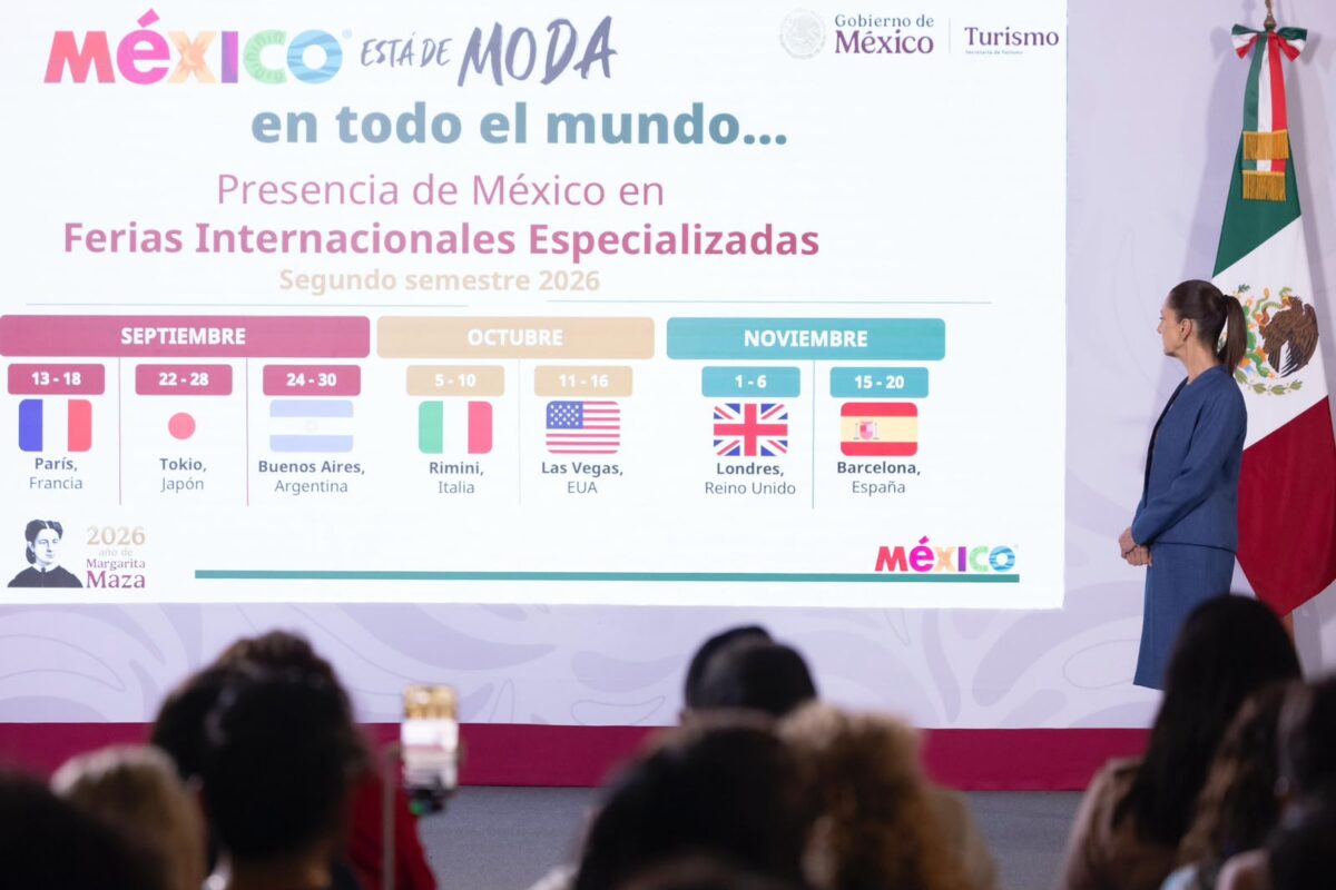 México rompe récords turísticos y llevará su riqueza cultural al mundo