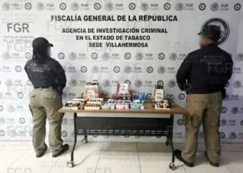 FGR investiga hallazgo de vapeadores y “poppers” en Tabasco