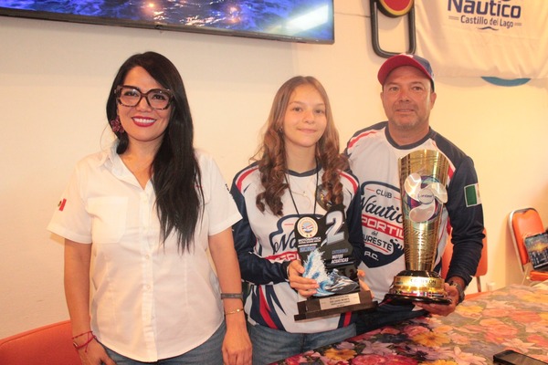 Premian a lo mejor de la motonáutica nacional en Tabasco