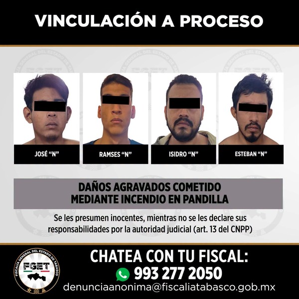 FGET logra seis vinculaciones y una sentencia